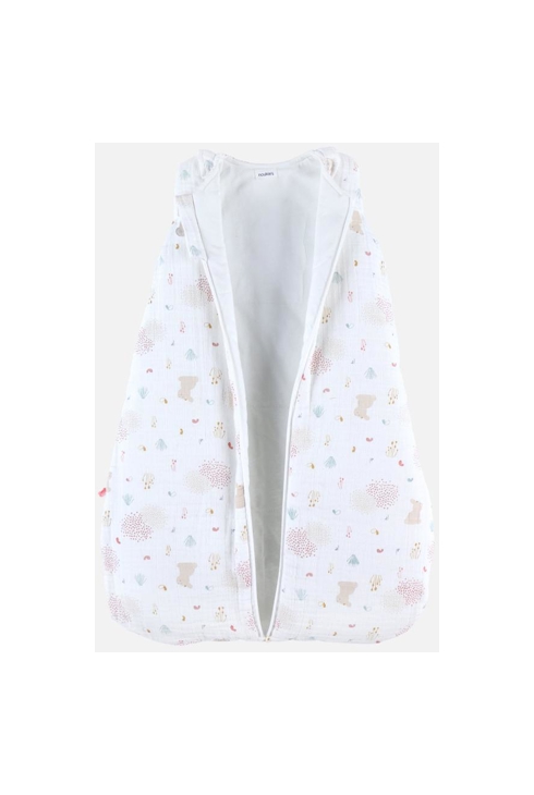 Gigoteuse 70cm mousseline de coton bio ouatinée, Noukie's
