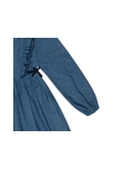 Robe coton chambray  à volants    Appoline, La Faute à Voltaire 3