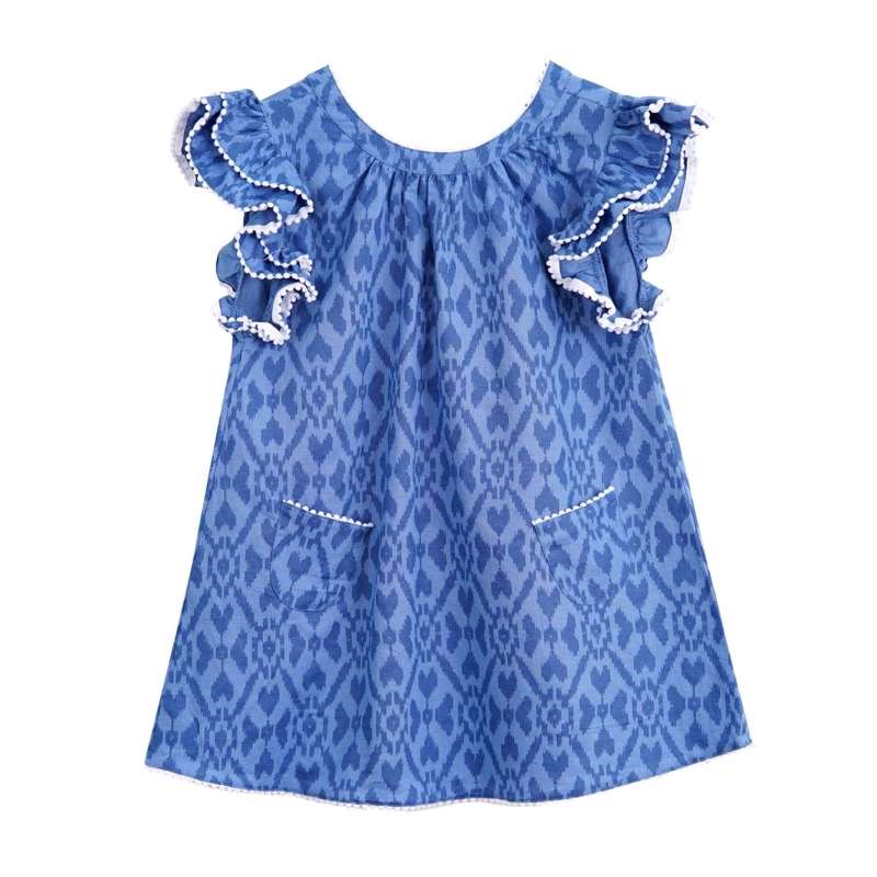 La Faute à Voltaire - Robe tie and dye été fille manches papillons Butterfly, La Faute à Voltaire - Fille