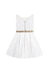 Robe cérémonie fille lin blanc Hepburn, La Faute à Voltaire 4
