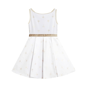 Robe cérémonie fille lin blanc Hepburn, La Faute à Voltaire 1