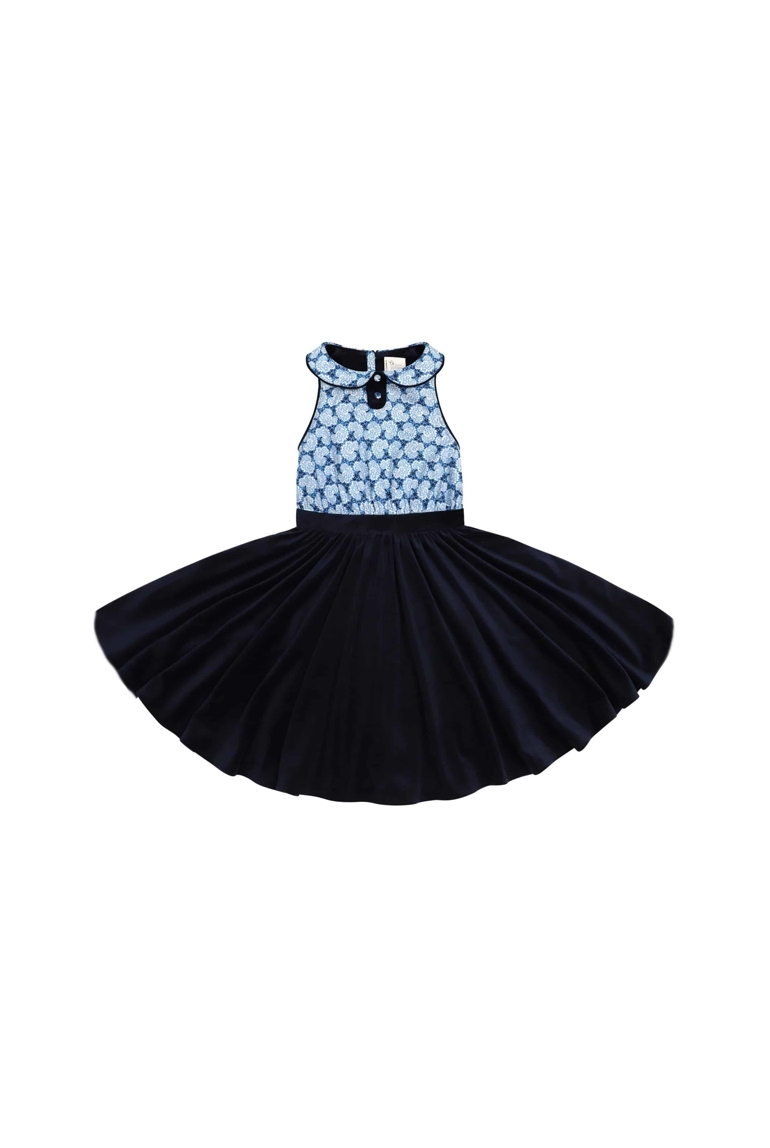 Robe qui tourne     fleurie liberty    Hepburn, La Faute à Voltaire 1