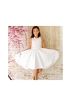 Robe cérémonie fille lin blanc Hepburn, La Faute à Voltaire 2