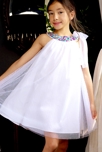 Robe cérémonie jaune fille col fleuri Alizee, La Faute à Voltaire 2