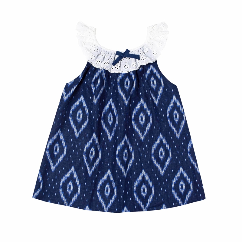 La Faute à Voltaire - Blouse tie-and-dye été fille col 2-en-1 Aurore, La Faute à Voltaire - Fille