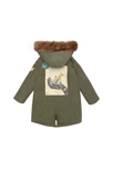 Parka kaki longue à capuche fille Rock & Love, La Faute à Voltaire 2