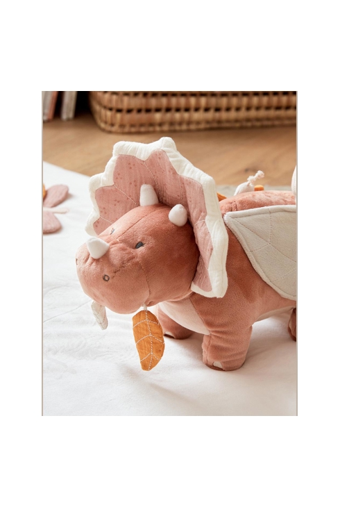 Peluche d'activités popsie en veloudoux et mousseline de coton poudré, Noukie's