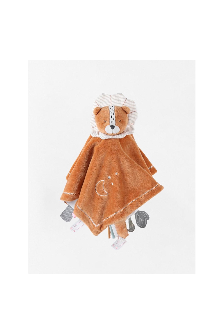 Doudou Jour & Nuit Babou, Caramel/écru, Noukie's 1