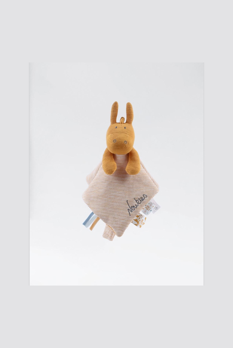 Doudou Paco En Coton Bio, Ocre, Noukie's 1