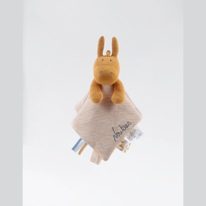 Doudou Paco En Coton Bio, Ocre, Noukie's 1