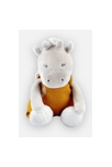 Peluche Mini Musicale Tiga En Veloudoux, Beige/ocre, Noukie's 4