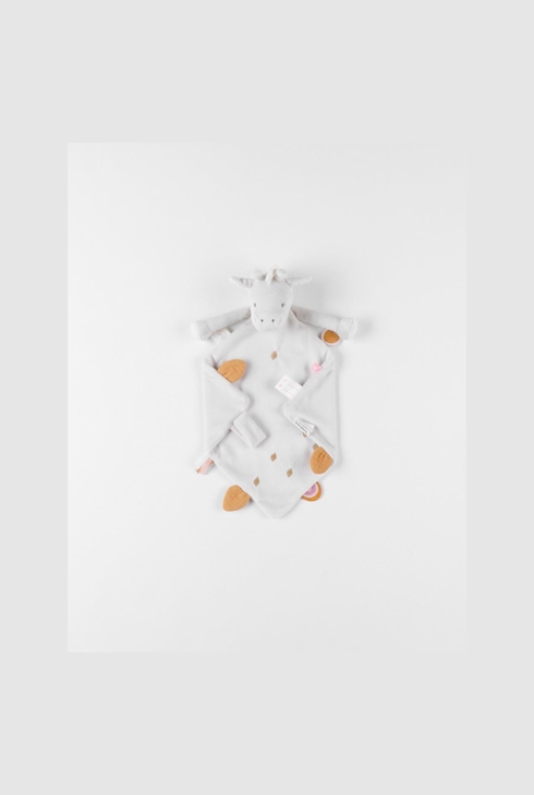Doudou Gigi En Veloudoux®, Greige/ocre, Noukie's