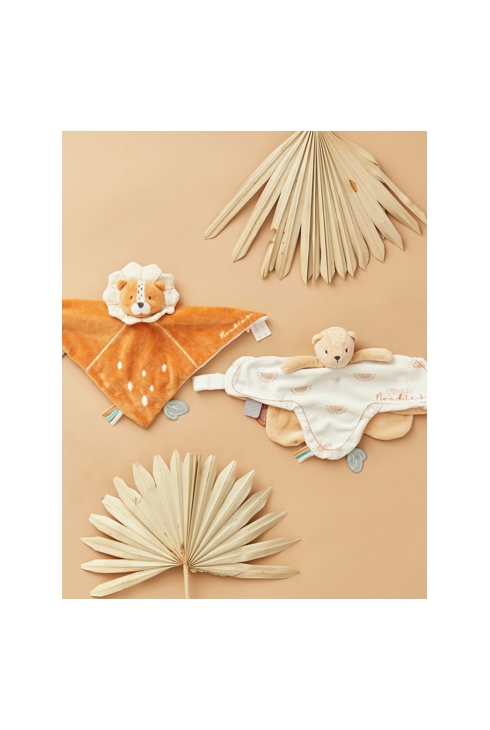 Doudou Kendi En Veloudoux, Beige/écru, Noukie's