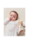 Doudou Kendi En Veloudoux, Beige/écru, Noukie's 3