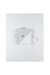Lot De Bain Kendi En éponge Et Veloudoux, écru/gris Clair, Noukie's 3