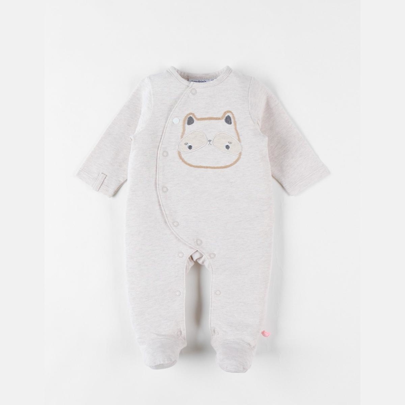 Pyjama 1 pièce raton laveur en jersey, Noukie's - NAISSANCE