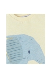 T-shirt éléphant à manches courtes pâle, Noukie's 3