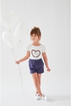 T-shirt cœur à manches courtes, Noukie's 4