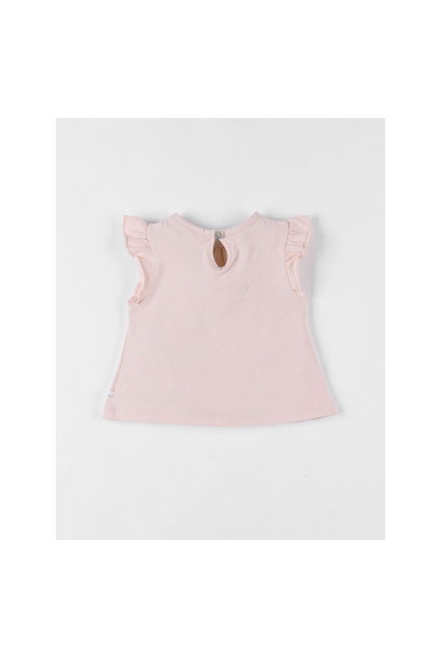 T-shirt lapin à manches courtes clair, Noukie's