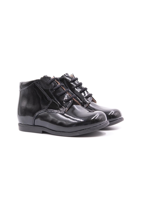 Bottines à lacet en cuir vernis Boni Baby, Boni&Sidonie