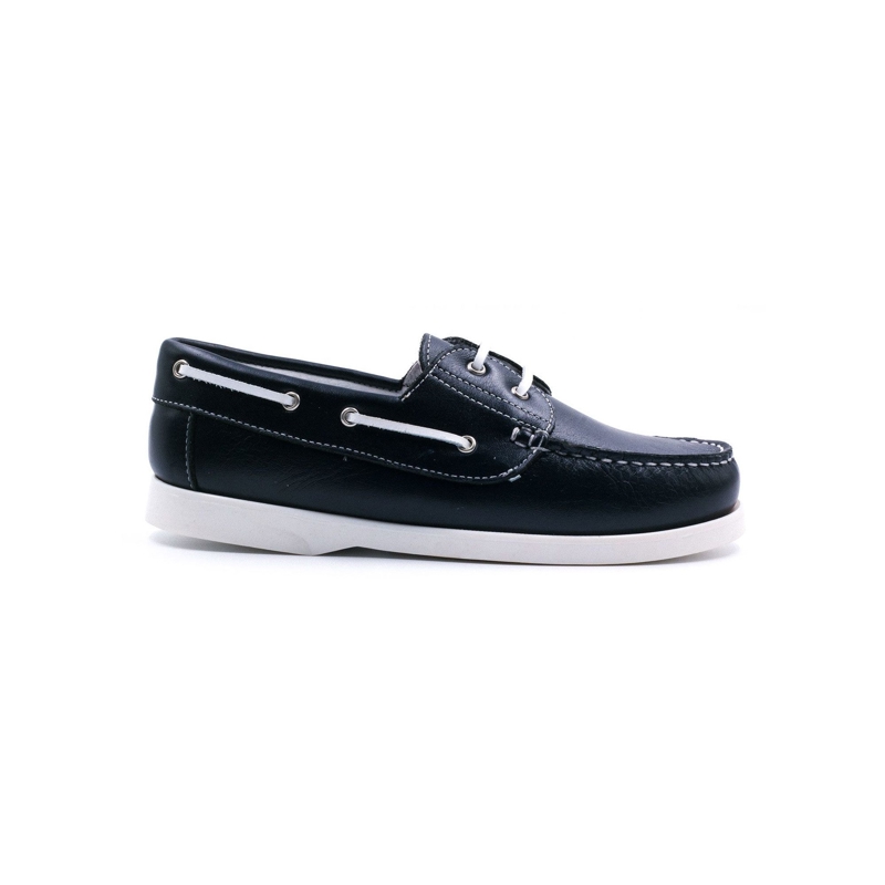 Mocassin garçon à lacet en cuir Boni Briac, Boni&Sidonie - 38
