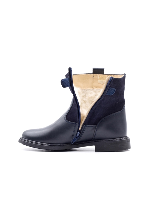 Boots zippées en cuir Boni Hudson, Boni&Sidonie