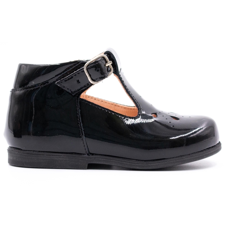 Boni Sidonie - Chaussures premiers pas à boucle en cuir vernis Boni Carol, Boni&Sidonie - Mixte