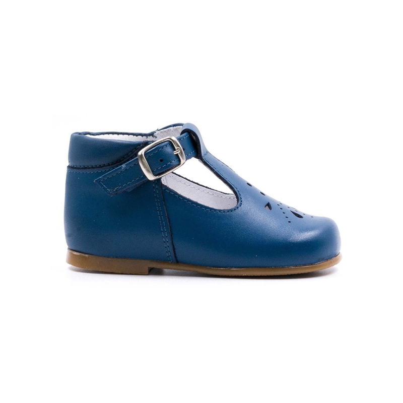 Boni Sidonie - Chaussures premiers pas à boucle en cuir Boni Carol, Boni&Sidonie - Mixte