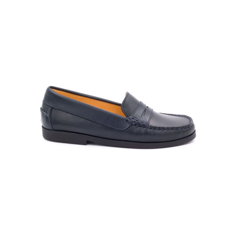Boni Sidonie - Mocassin garçon à enfiler en cuir Boni Horace, Boni&Sidonie - Mixte