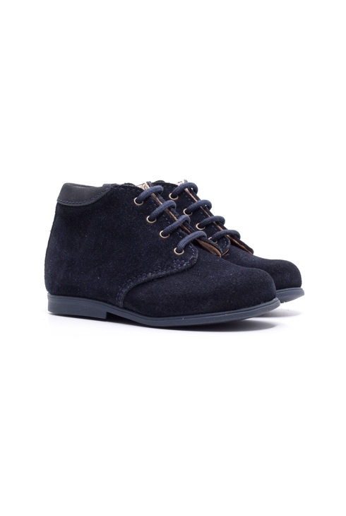 Chaussures premiers pas à lacet en cuir Boni Noa, Boni&Sidonie