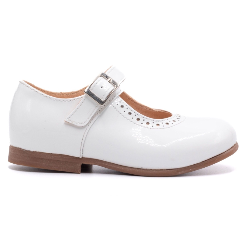 Chaussures premiers pas cérémonie à boucle en cuir vernis Boni Mini Anaïs, Boni&Sidonie - 25