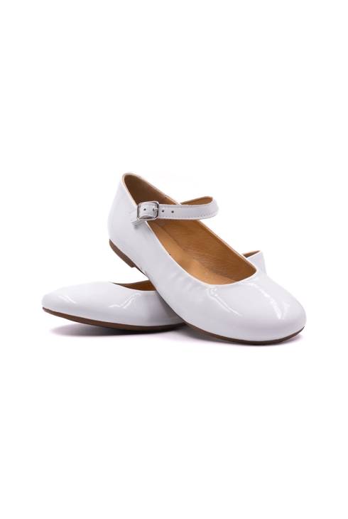 Ballerines à boucle en cuir vernis Boni Hortense, Boni&Sidonie