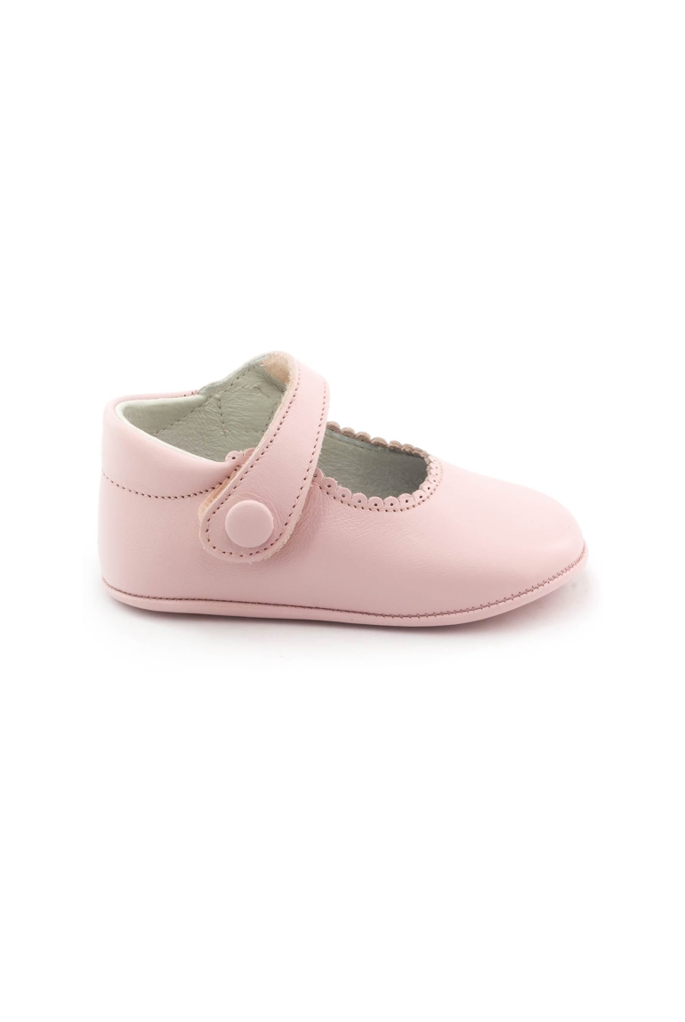 Chaussons à scratch en cuir Boni Thérèse, Boni&Sidonie 1