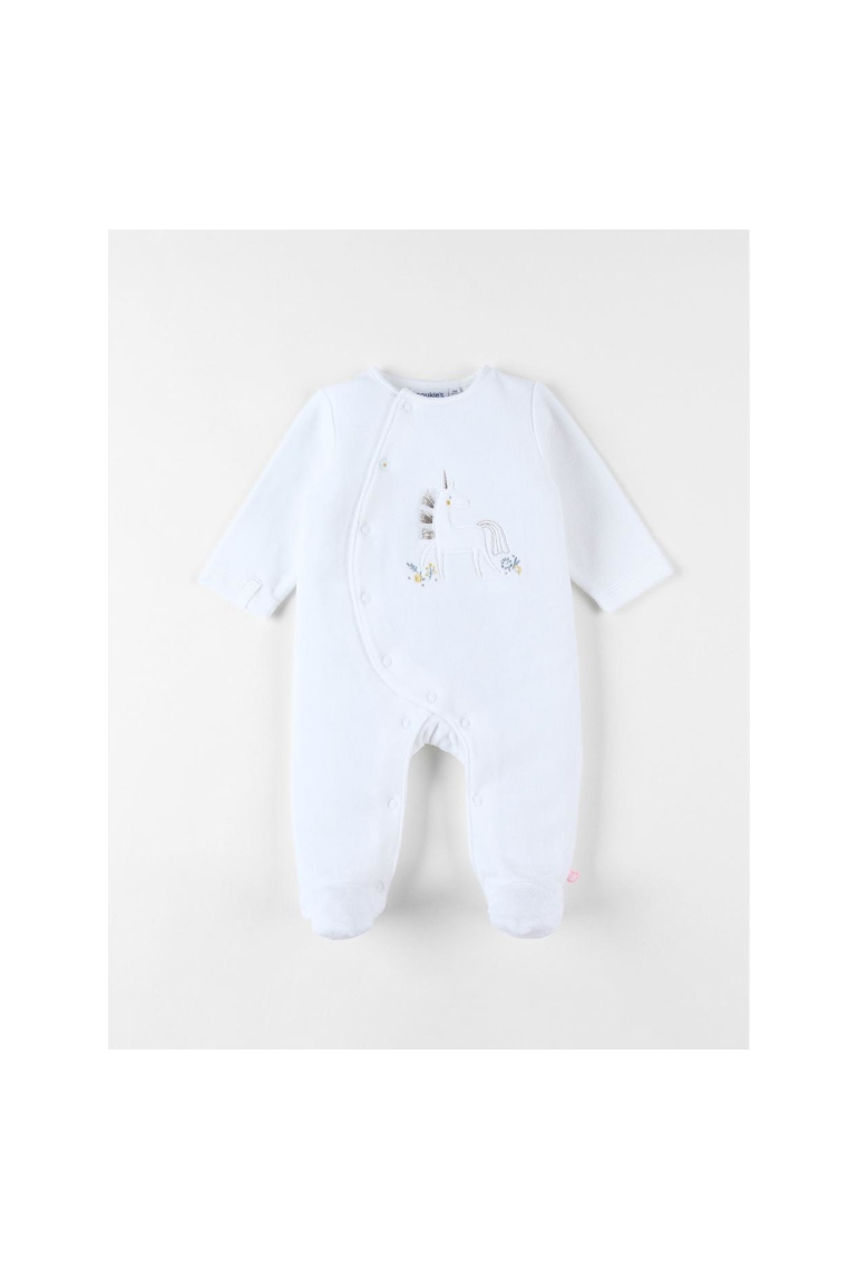 Pyjama 1 pièce licorne en velours, Noukie's 1