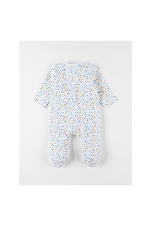 Pyjama 1 pièce fleuri en jersey gaufré, Noukie's
