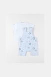 Ensemble salopette et t-shirt ciel, Noukie's 2