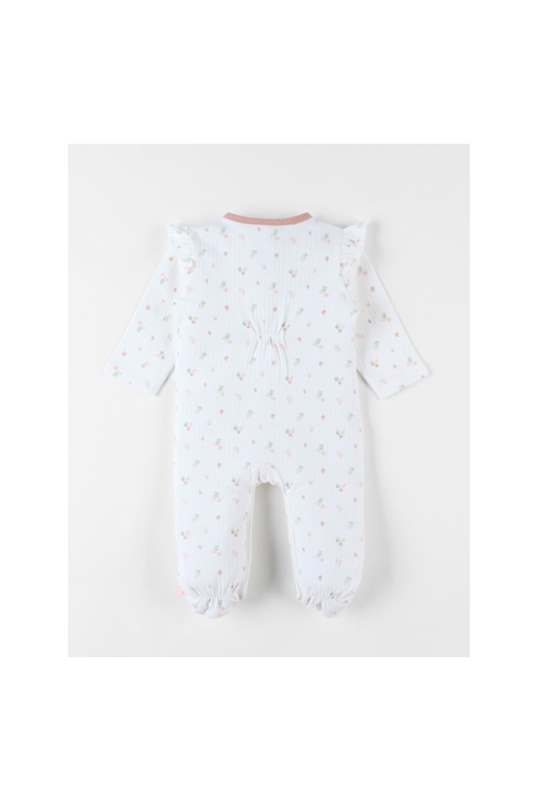 Pyjama 1 pièce fleuri en jersey, Noukie's