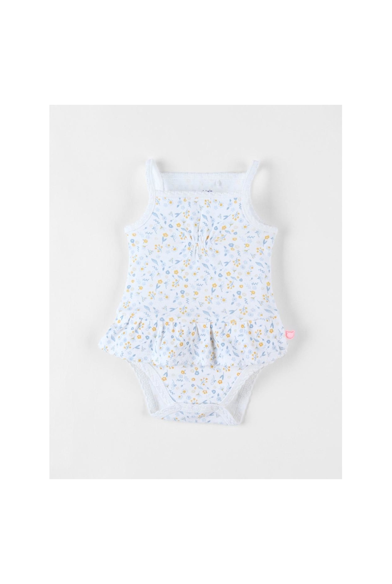 Body jupette imprimé fleuri sans manches éru, Noukie's 1