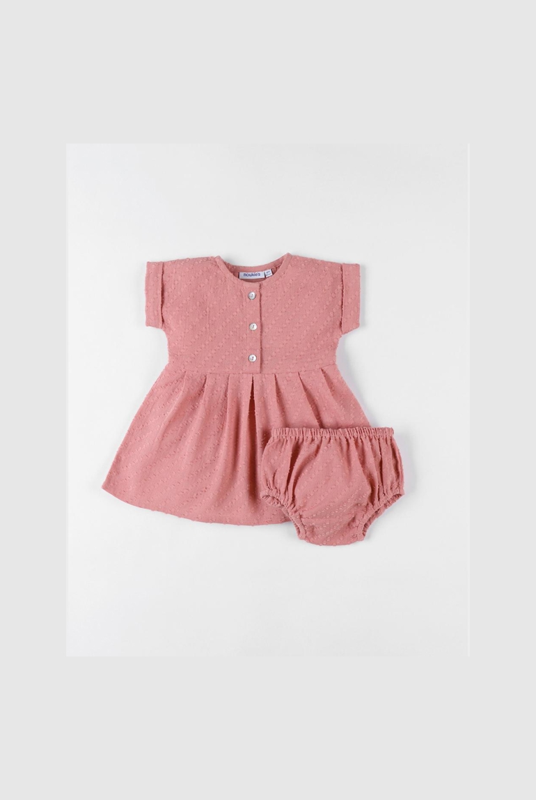 Ensemble Robe + Bloomer, Blush, Noukie's 1