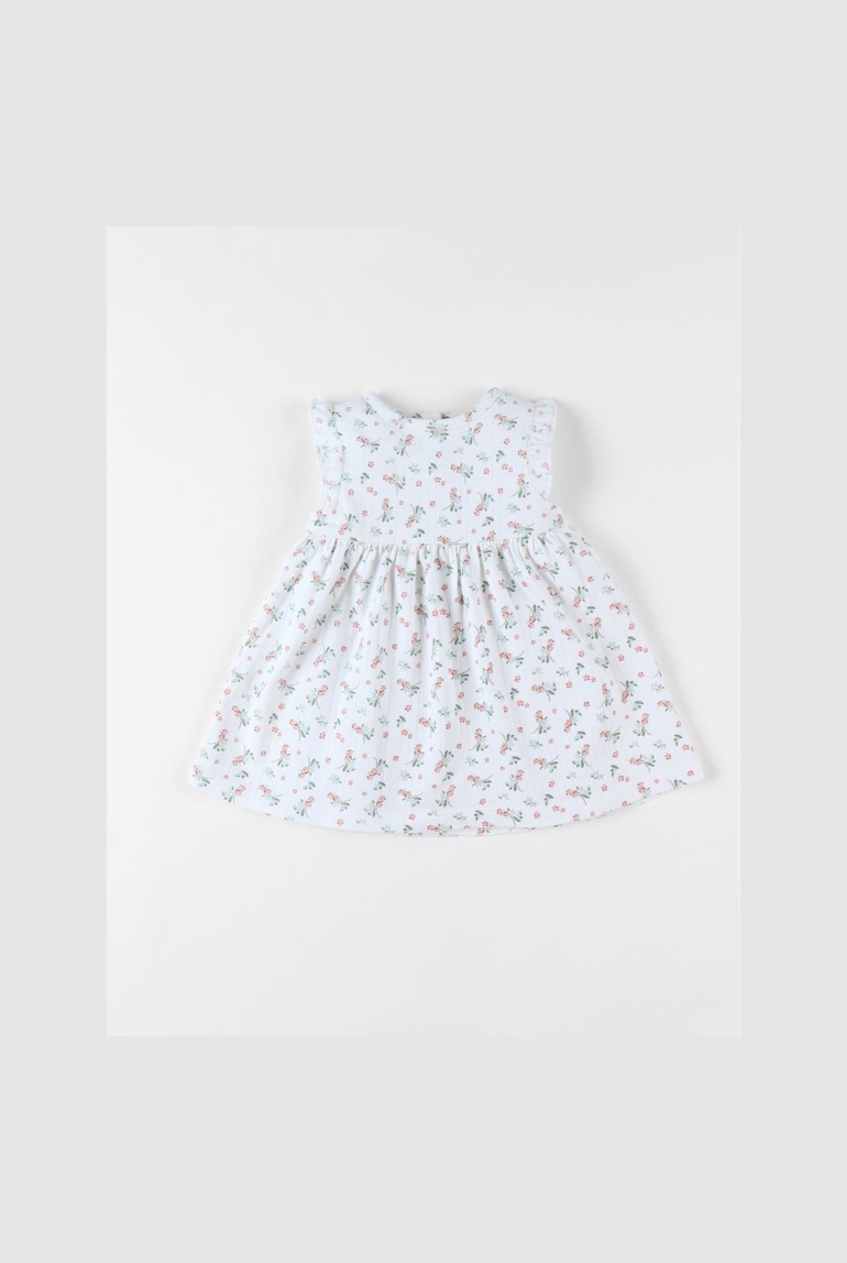Robe imprimé fleuri en jersey pointelle, Noukie's 1
