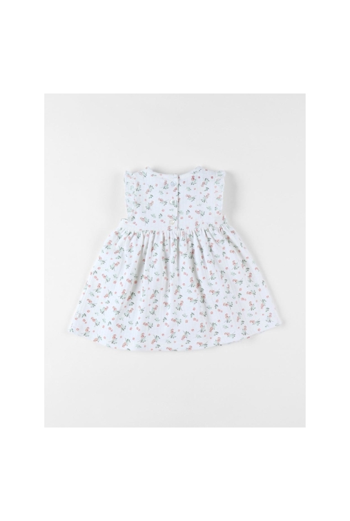 Robe imprimé fleuri en jersey pointelle, Noukie's
