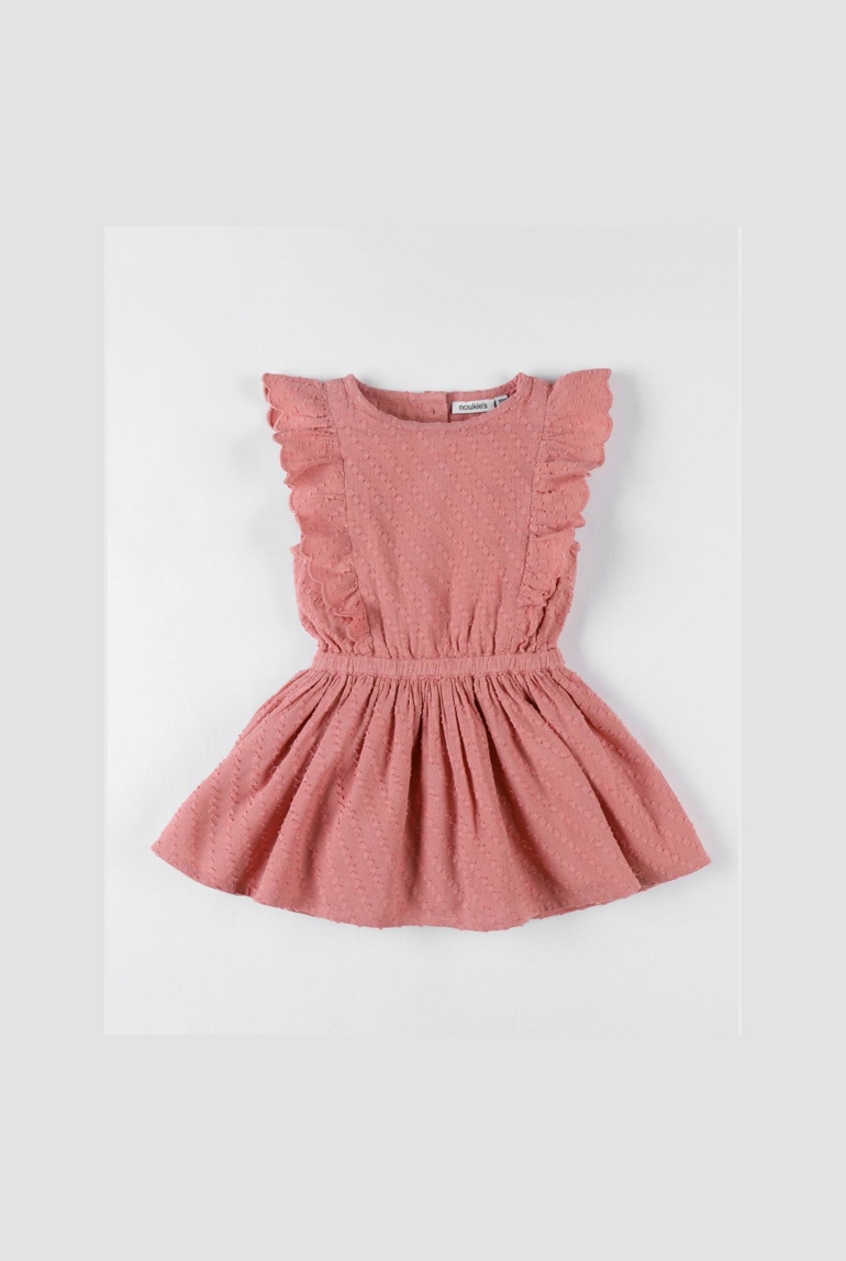 Robe Cérémonie à Volants, Blush, Noukie's 1