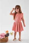 Robe Cérémonie à Volants, Blush, Noukie's 4