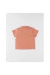 T-shirt Lion à Courtes Manches, Terracotta, Noukie's 2