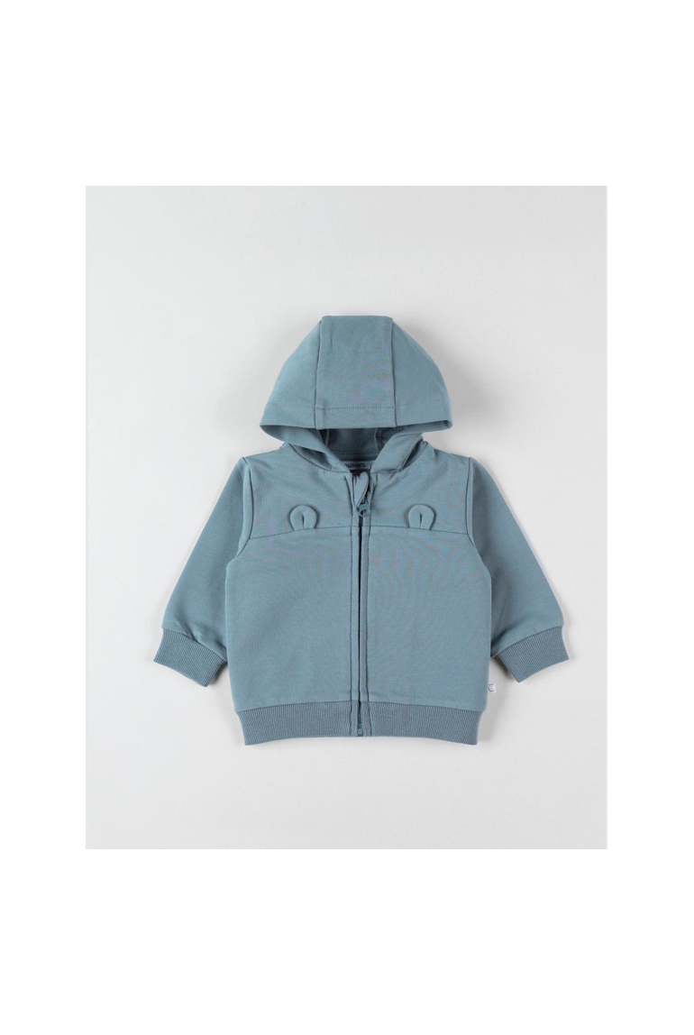 Gilet à capuche, Sauge, Noukie's 1