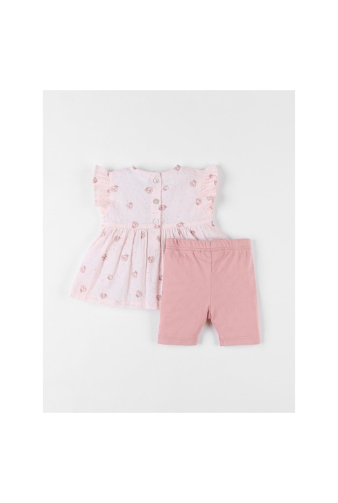 Esemble Robe + Legging, Clair/blush, Noukie's
