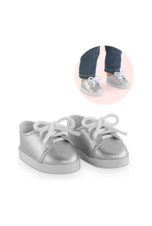 Chaussures Argentées pour poupée ma Corolle 1