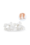 Sandales Blanches pour poupon 36 cm