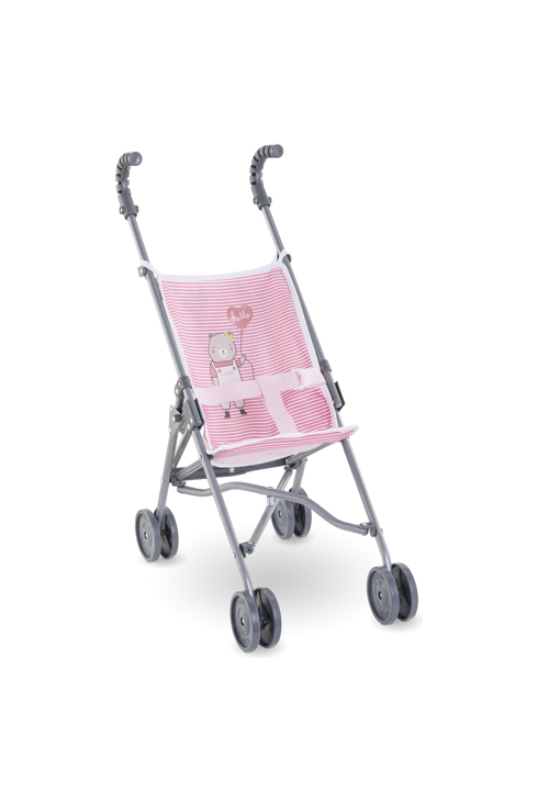 Poussette Canne Rose pour poupon 36/42/52cm, Corolle
