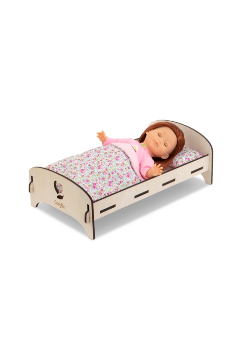 Lit en Bois pour poupon 30-36cm, Corolle